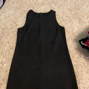 Suede dress